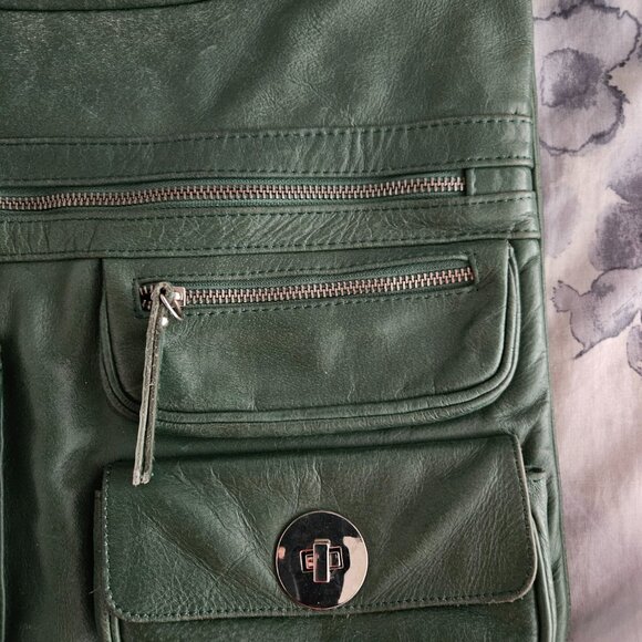 Women's - Vintage Daniel Leather shoulder cross-body purse - Picture 3 of 10